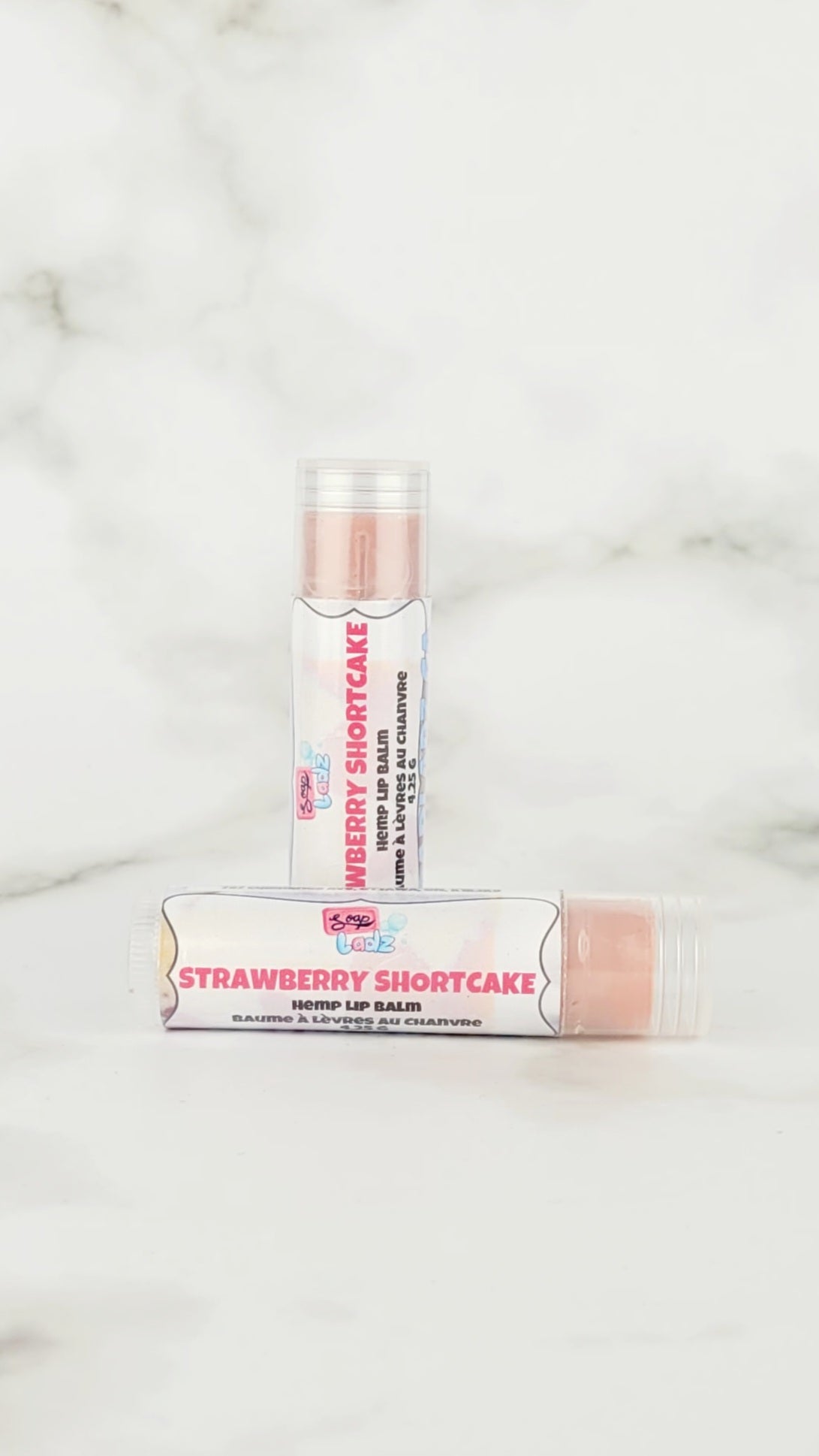 Strawberry Shortcake Hemp Based Lip Balm