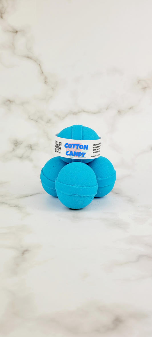 Cotton Candy Mini Bath Bomb