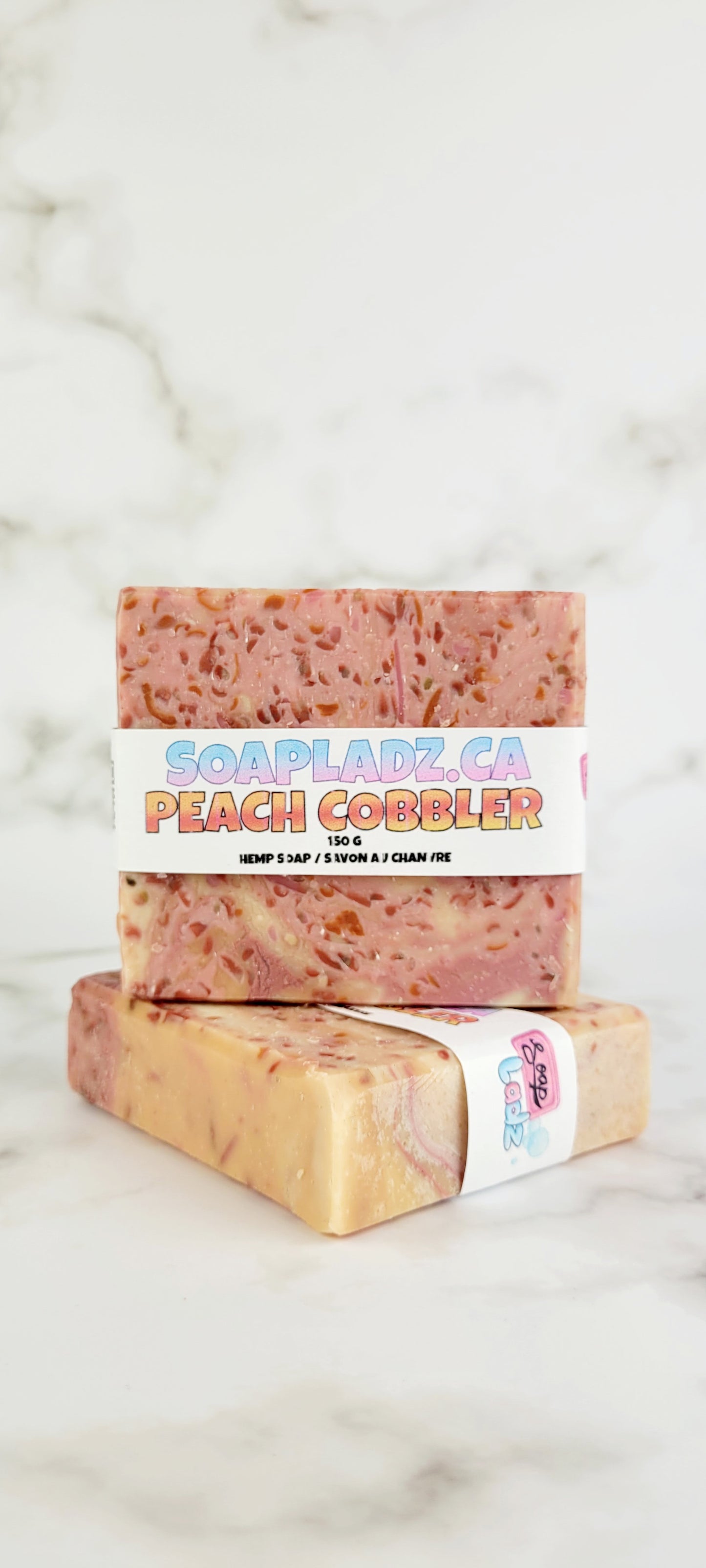 Peach Cobbler Hemp Soap