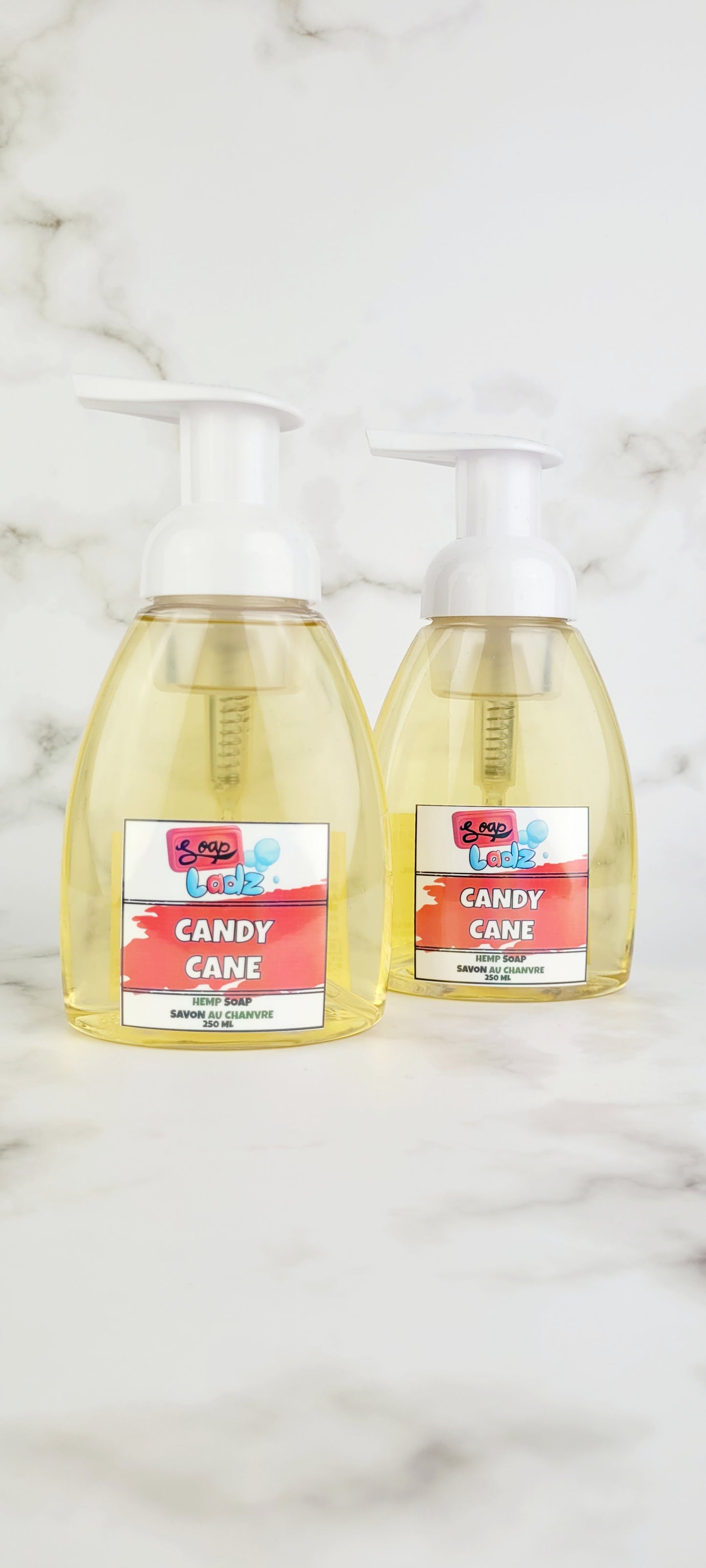 Candy Cane Foaming Soap