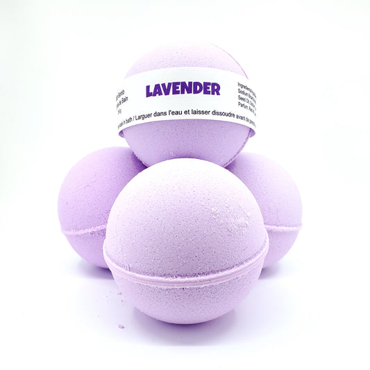 Lavender Hemp Based Bath Bomb