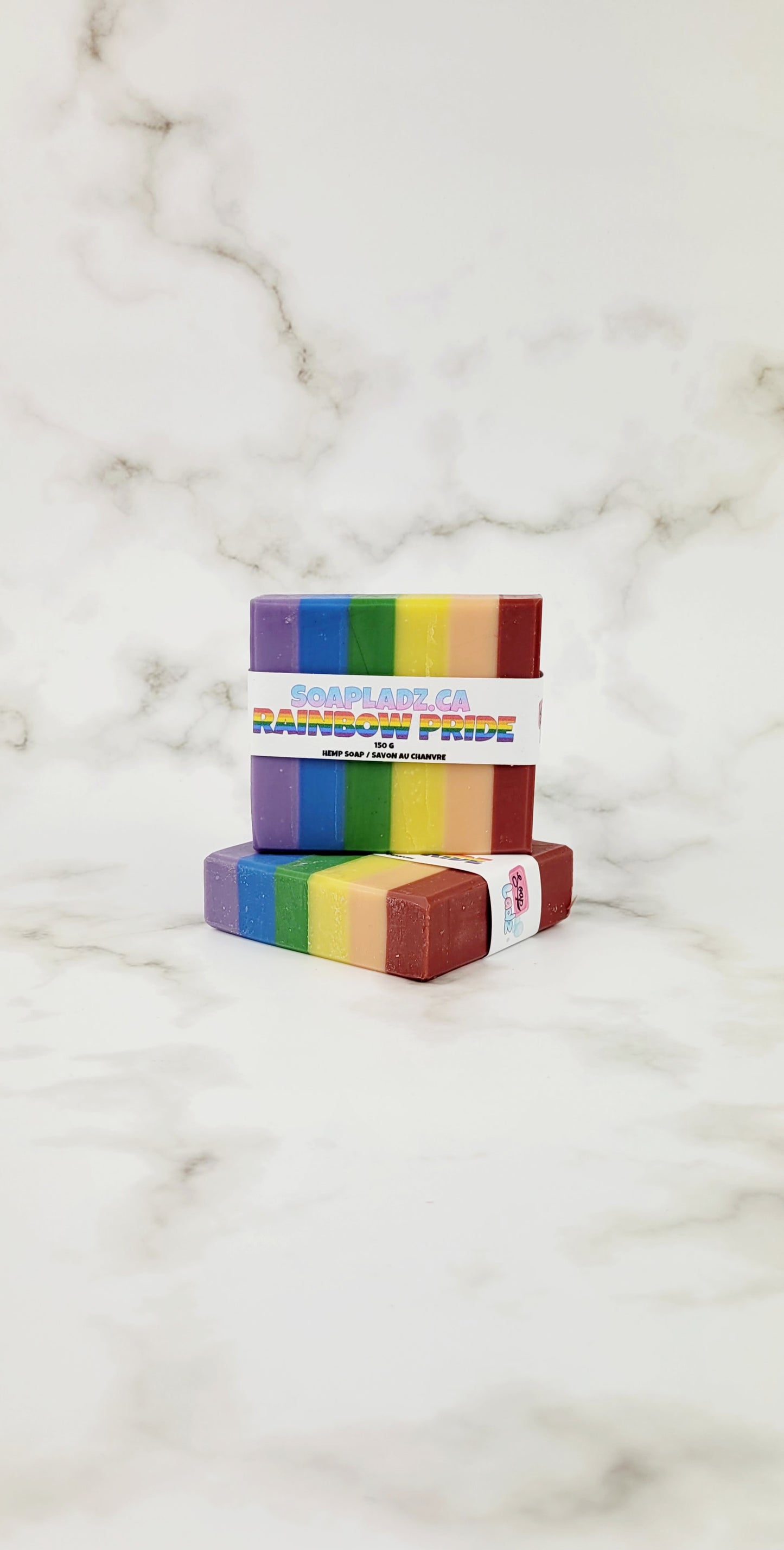 Rainbow Pride Hemp Soap
