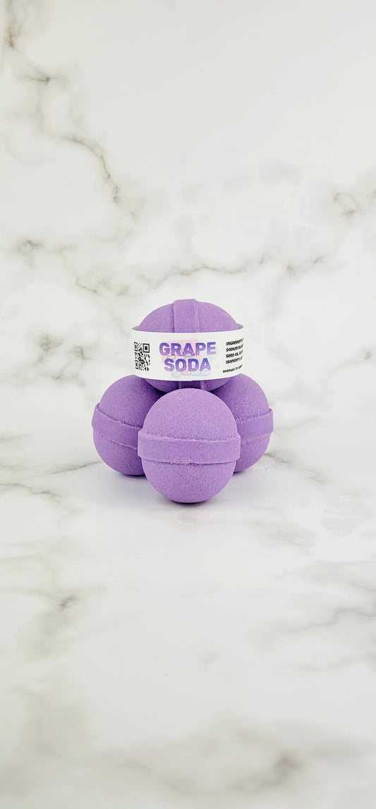 Grape Soda Mini Bath Bomb