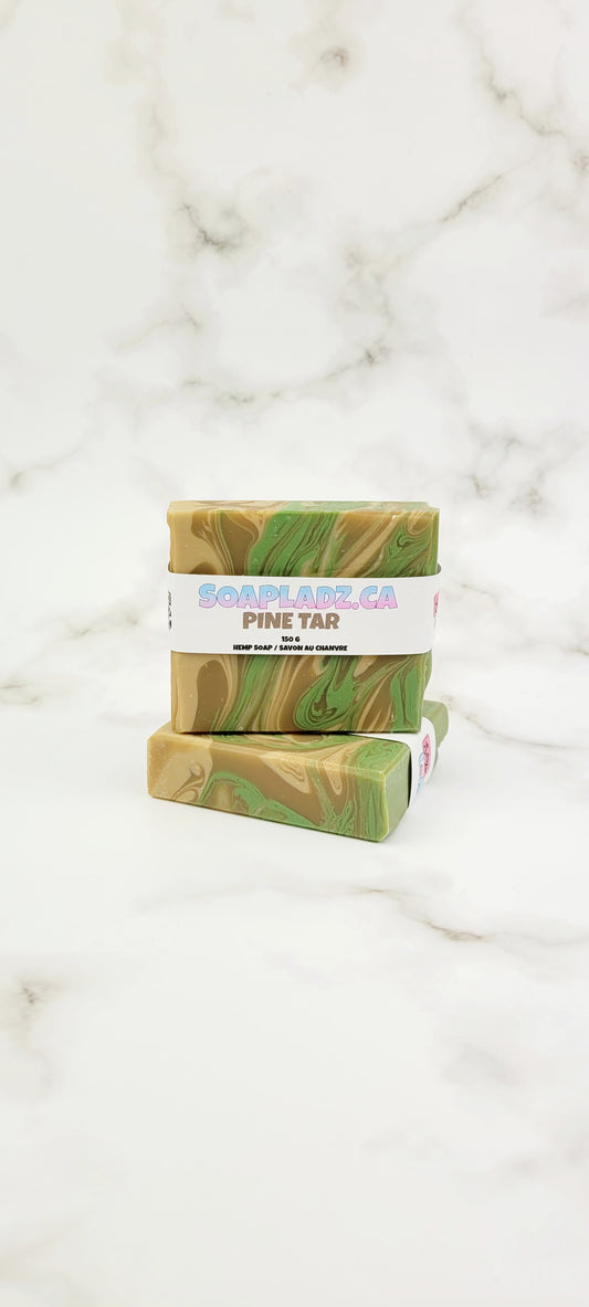 Pine Tar Hemp Soap