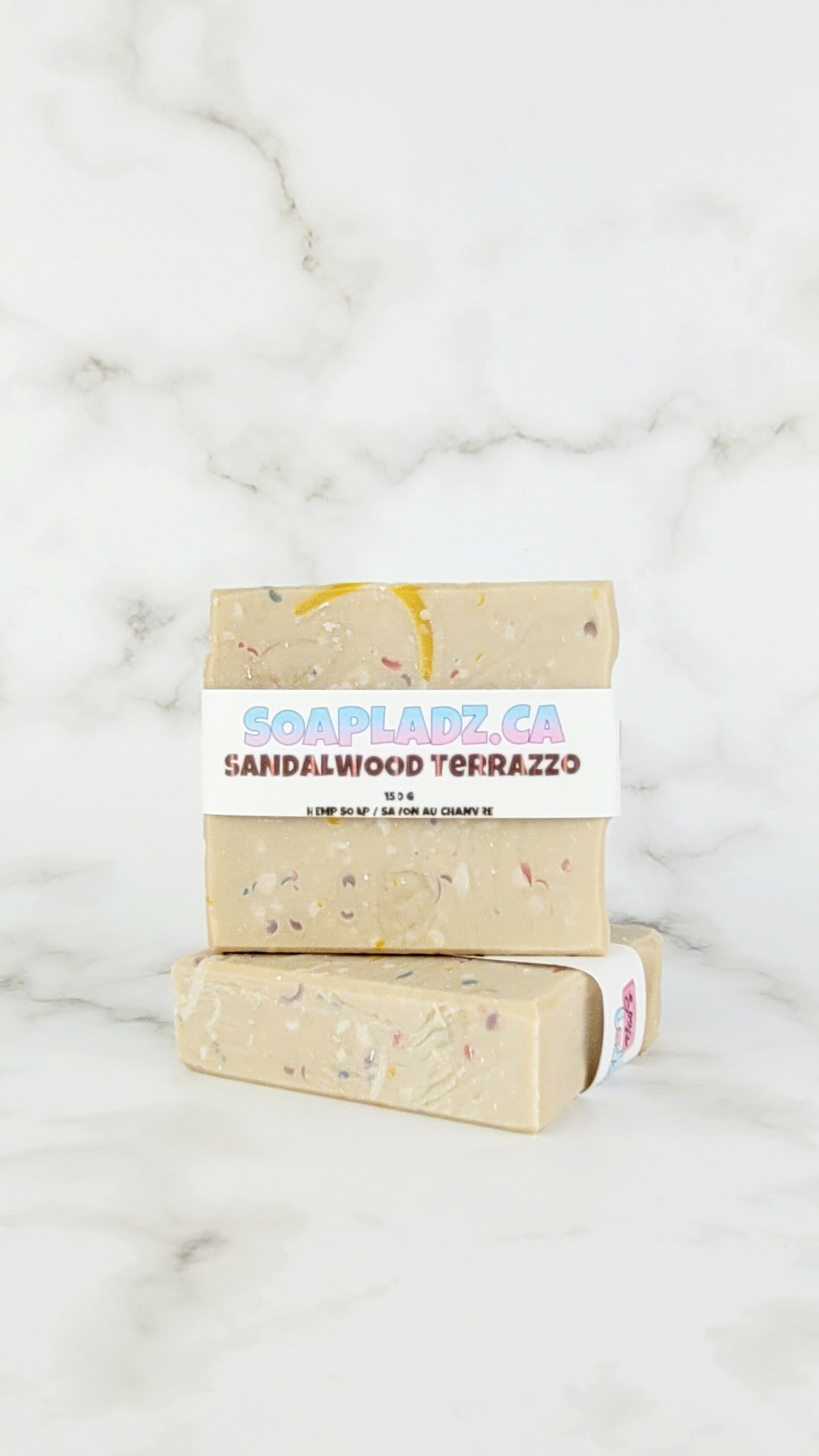 Sandalwood Terrazzo Hemp Soap