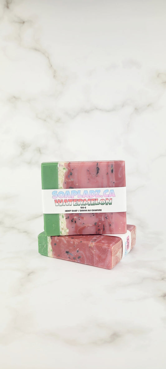 Watermelon Hemp Soap