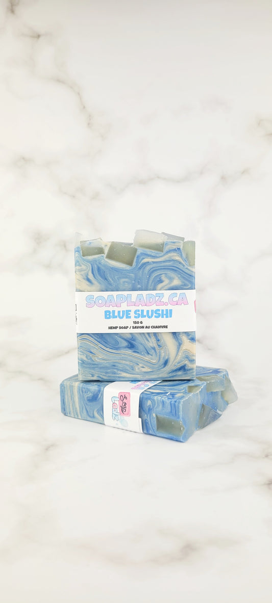 Blue Slushie Hemp Soap