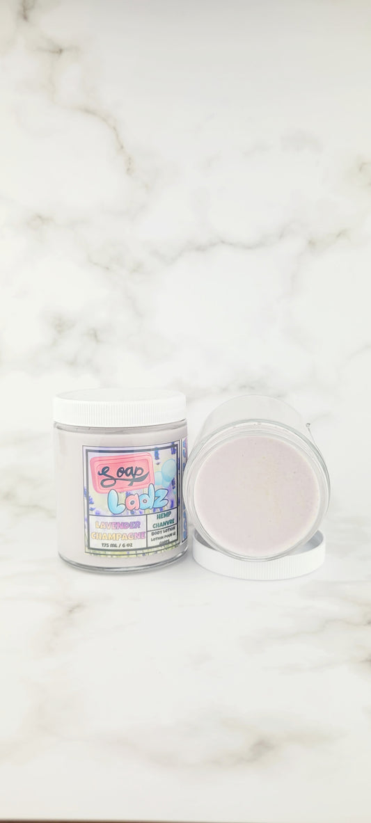 Lavender Champagne Hemp Body Lotion