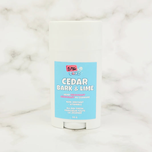 Cedar Bark & Lime Deodorant