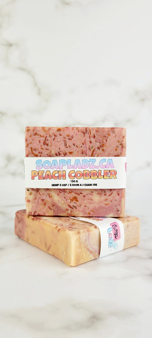 Peach Cobbler Hemp Soap