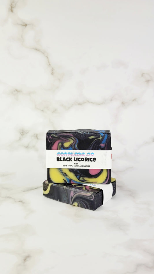 Black Licorice Hemp Soap