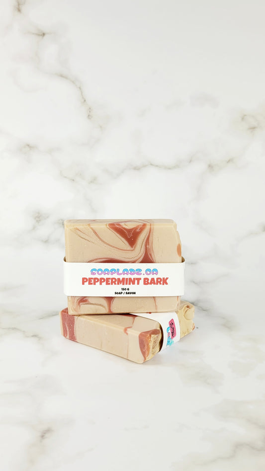 Peppermint Bark Bar Soap