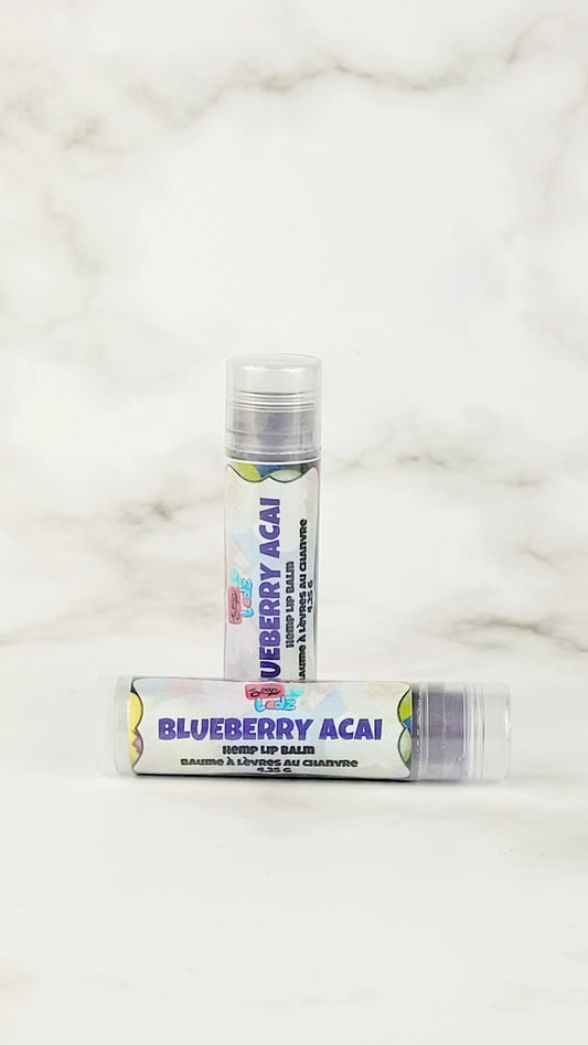 Blueberry Acai Hemp Based Lip Balm